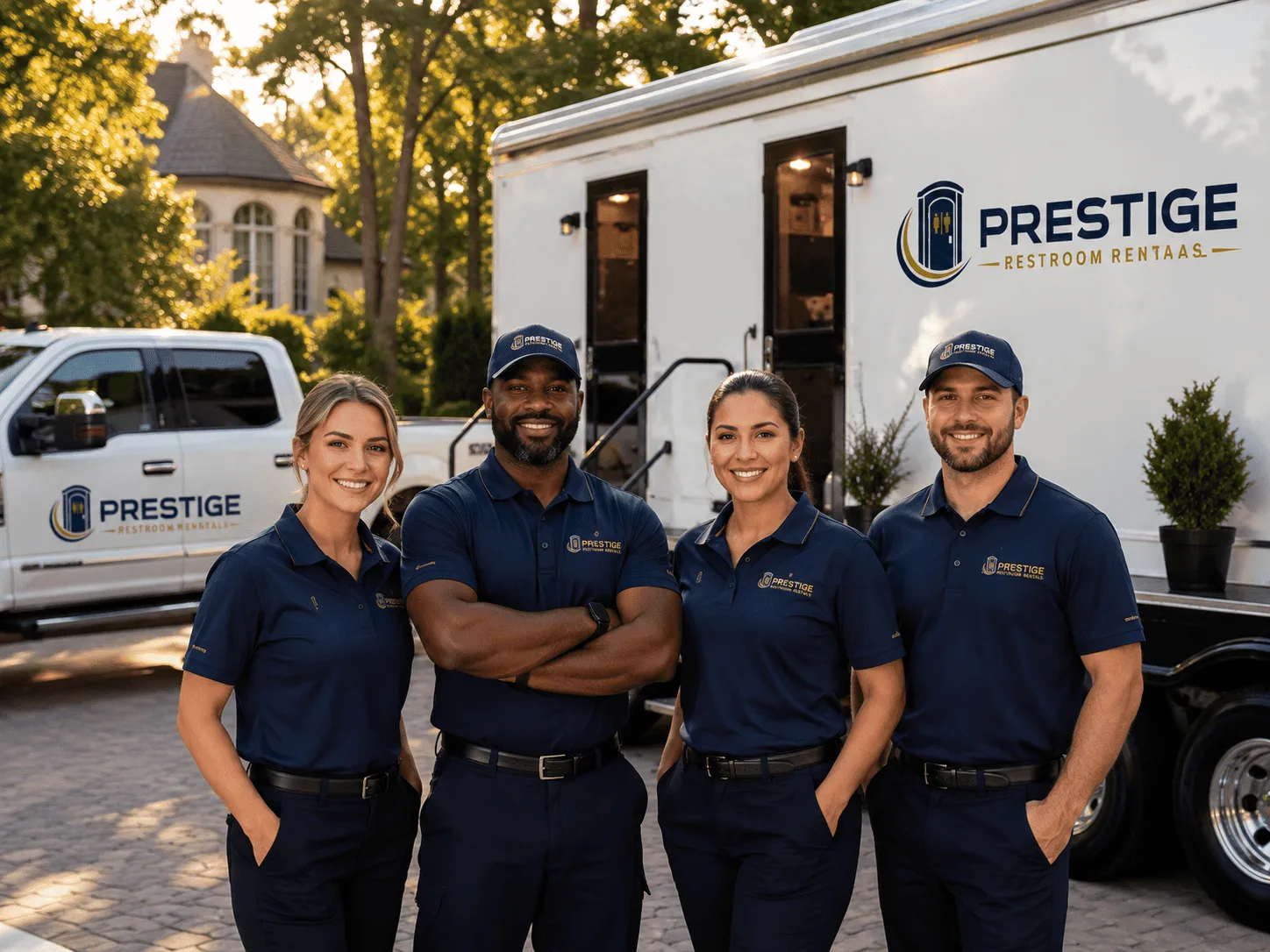 Trusted Luxury Portable Restrooms company in Waldron, IN